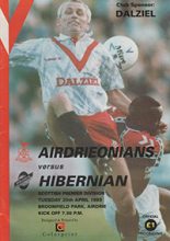 Airdrieonians v Hibernian 20-Apr-1993