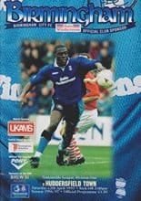 Birmingham City v Huddersfield Town 12-Apr-1997