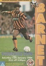 Barnet v Huddersfield Town 15-Jan-1994