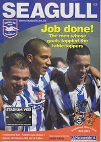Brighton and Hove Albion v Huddersfield Town 16-Feb-2002