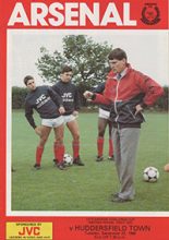 Arsenal v Huddersfield Town 23-Sep-1986
