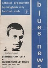 Birmingham City v Huddersfield Town 28-Apr-1967