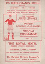 Barnsley v Hull City 04-Oct-1952