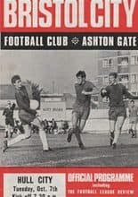 Bristol City v Hull City 07-Oct-1969