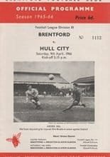 Brentford v Hull City 09-Apr-1966