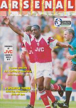 Arsenal v Ipswich Town 11-Sep-1993