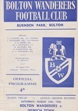 Bolton Wanderers v Ipswich Town 12-Mar-1966