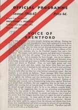 Brentford v Ipswich Town 13-Sep-1966