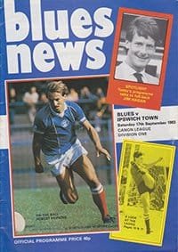 Birmingham City v Ipswich Town 17-Sep-1983