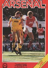 Arsenal v Ipswich Town 19-Oct-1985