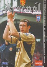Arsenal v Ipswich Town 21-Apr-2002