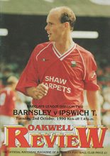 Barnsley v Ipswich Town 02-Oct-1990
