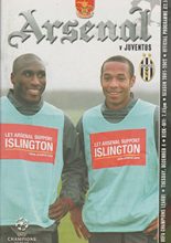 Arsenal v Juventus 04-Dec-2001