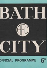 Bath City v Kettering Town 20-Jan-1968