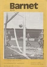 Barnet v Kidderminster Harriers 25-Feb-1984