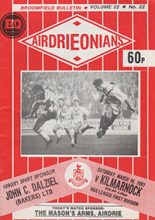 Airdrieonians v Kilmarnock 16-Mar-1991