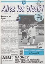 Auxerre v Le Mens UC 72 03-Dec-2003