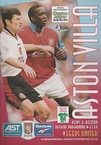 Aston Villa v Leeds United 19-Oct-1996