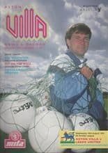 Aston Villa v Leeds United 19-Aug-1992