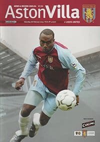 Aston Villa v Leeds United 07-Feb-2004