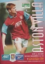 Aston Villa v Leicester City 16-Nov-1996