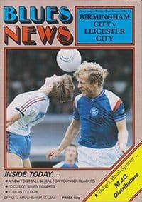 Birmingham City v Leicester City 21-Sep-1985