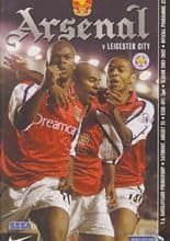 Arsenal v Leicester City 25-Aug-2001