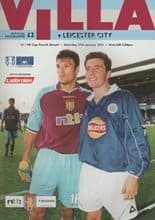 Aston Villa v Leicester City 27-Jan-2001
