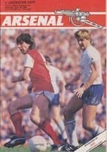 Arsenal v Leicester City 28-Apr-1984
