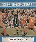 Brighton & Hove Albion v Leicester City 03-Feb-1979