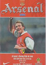 Arsenal v Racing Club Lens 06-Apr-2000