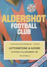 Aldershot v Leytonstone & Ilford 21-Nov-1981