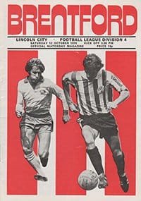 Brentford v Lincoln City 12-Oct-1974