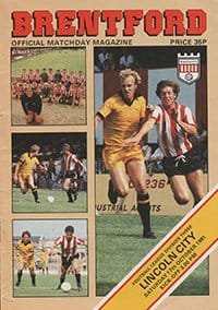Brentford v Lincoln City 17-Oct-1981