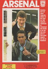 Arsenal v Liverpool 10-Mar-1987