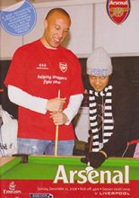 Arsenal v Liverpool 21-Dec-2008