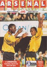 Arsenal v Liverpool 26-Mar-1994