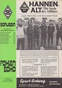 Borussia Monchengladbach v Liverpool 01-Aug-1979
