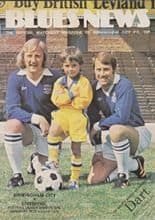 Birmingham City v Liverpool 28-Aug-1976