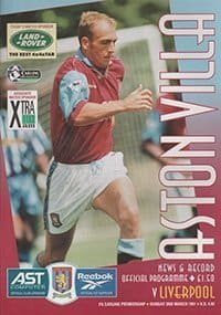 Aston Villa v Liverpool 02-Mar-1997