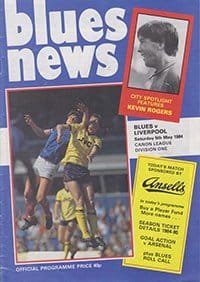 Birmingham City v Liverpool 05-May-1984