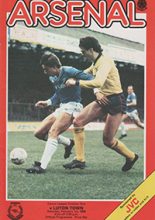 Arsenal v Luton Town 01-Feb-1986