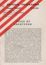 Brentford v Luton Town 27-Aug-1966
