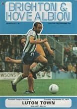 Brighton and Hove Albion v Luton Town 16-Dec-1978
