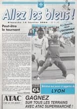 Auxerre v Olympique Lyon 15-Feb-2004