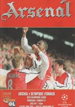 Arsenal v Olympique Lyonnais 21-Feb-2001