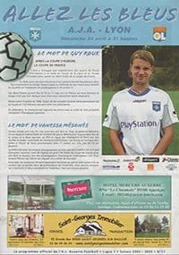 Auxerre v Olympique Lyon 24-Apr-2005