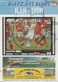 Auxerre v Olympique Lyon 28-Aug-2005