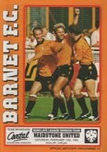 Barnet v Maidstone United 15-Feb-1992