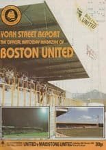 Boston United v Maidstone United 18-Feb-1983